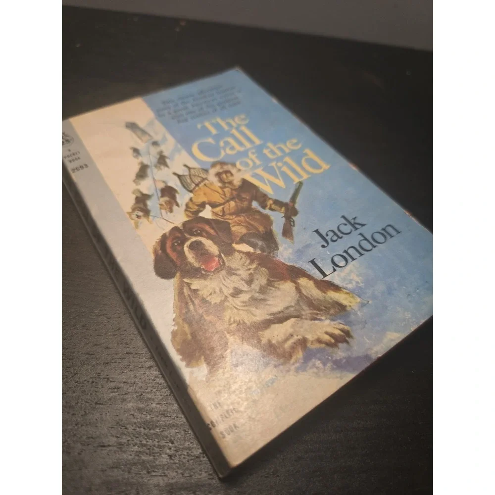 The Call Of The Wild Classic Adventure Paperback Book by Jack London 1959